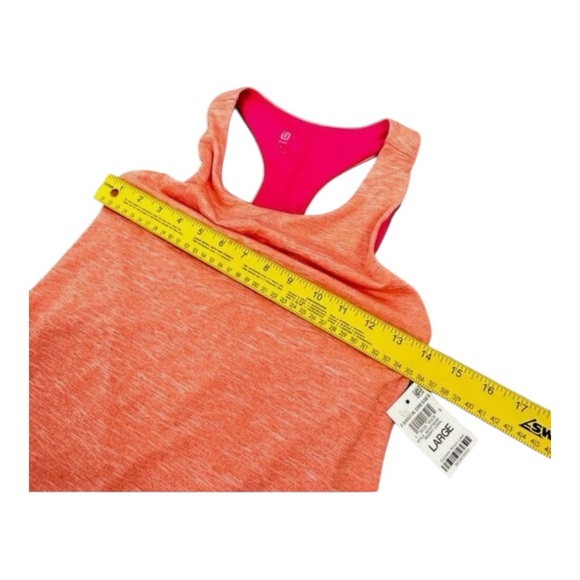 ID Ideology Big Girls Sleeveless Workout Dress Resort Coral/Pink LARGE NWT - Picture 8 of 9